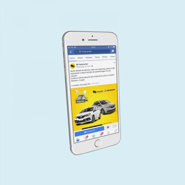 Gestão de Redes Sociais - BS Autocenter