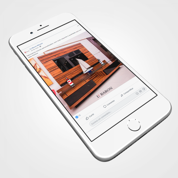 Gestão de Redes Sociais Le Baron Móveis